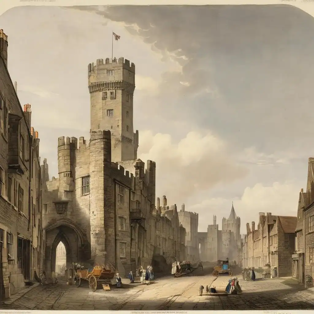 Raby Castle, Co. Durham – Thomas Girtin