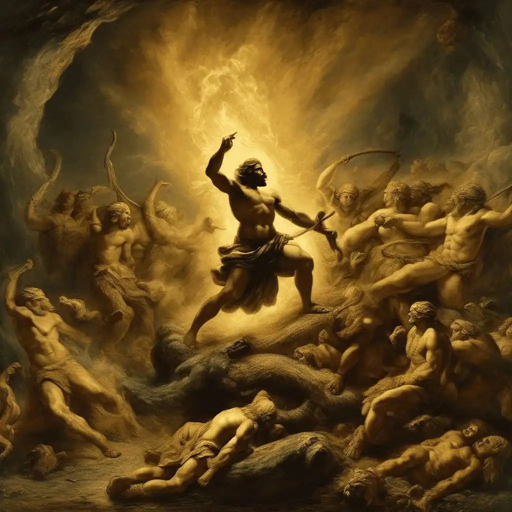 Offering to Pan – Jean-Francois Millet